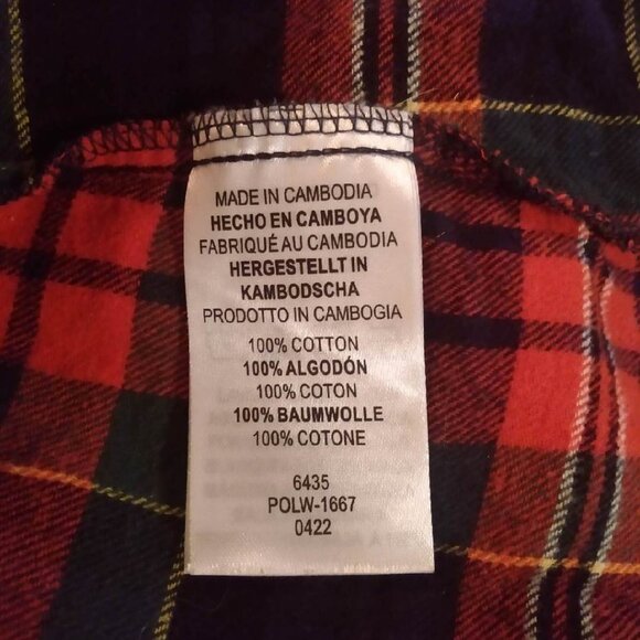 Legendary Whitetails Women Flannel Button Down Size Large - Picture 7 of 8